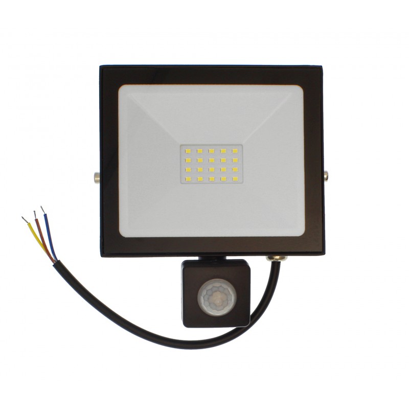 LED αδιάβροχος προβολέας 20W 220V 20 SMD 2000LM 6500K με ανιχνευτή κίνησης-φωτός IP65 OEM