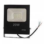 LED αδιάβροχος προβολέας 20W 40 SMD 1800LM 220V ψυχρό λευκό 6000K IP66 OEM
