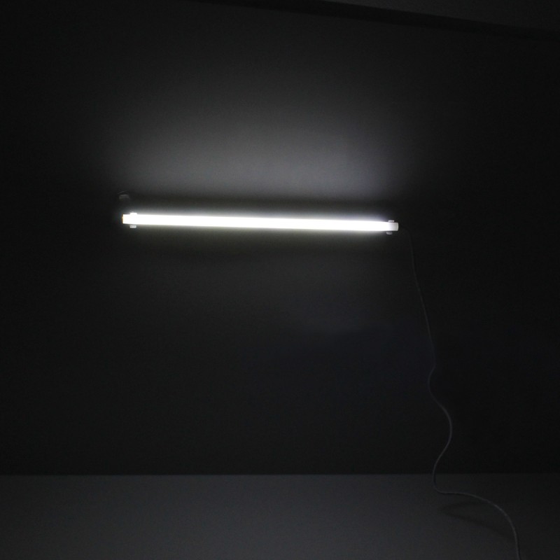 LED Μπάρα καθρέφτη πλαστική USB με βεντούζες 5V 0.5A 2.5W 6500K 31.5 x 11.5 x 4.5cm Beauty Bright OEM  