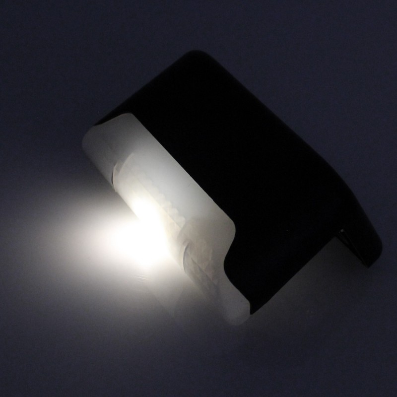 Ηλιακό γωνιακό φωτιστικό νυκτός με 1 LED IP65 ψυχρό λευκό 1 τεμ. ΟΕΜ
