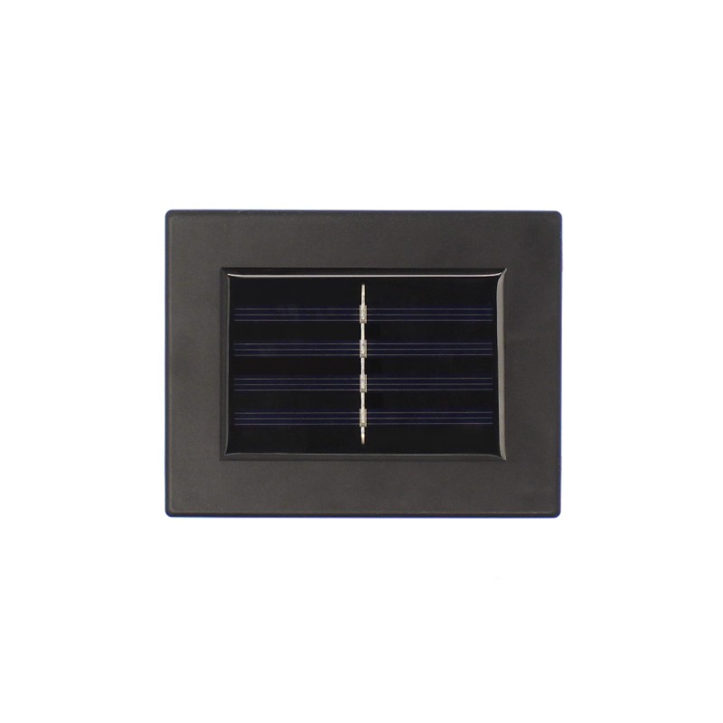 LED Ηλιακό διπλό φωτιστικό 4 SMD θερμό λευκό με αισθητήρα φωτός IP65 OEM