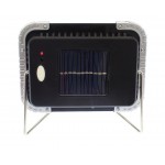 LED ηλιακός φορητός προβολέας solar ασημί HS-5888 OEM