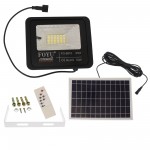 Ηλιακός Solar προβολέας αδιάβροχος 10W 36 SMD 6500K 900LM με φωτοβολταϊκό πάνελ, τηλεχειριστήριο και χρονοδιακόπτη IP67 FO-8810 FOYU