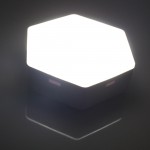 LED Διακοσμητικά επιτοίχια φωτιστικά αφής 6 τεμαχίων σε ψυχρό λευκό με τηλεχειριστήριο ΟΕΜ